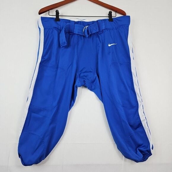 Nike Other - Nike Vapor Pro Blue White Football Pants‎ CI3771-494 Men's Size 2XL New